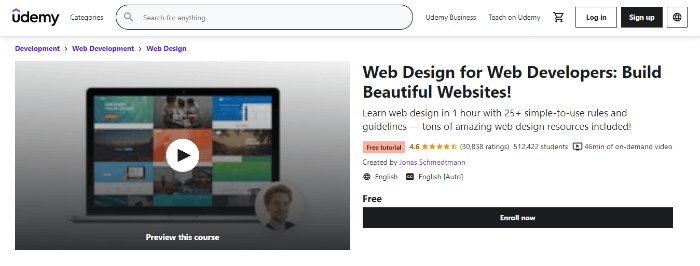best web development course