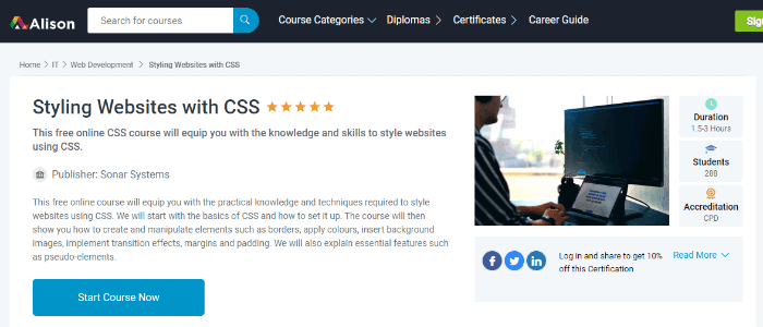 best CSS course